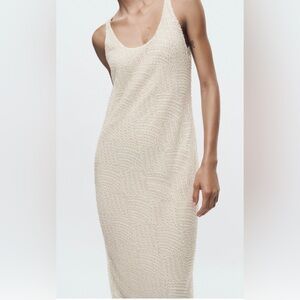 Zara sequin dress ZW collection